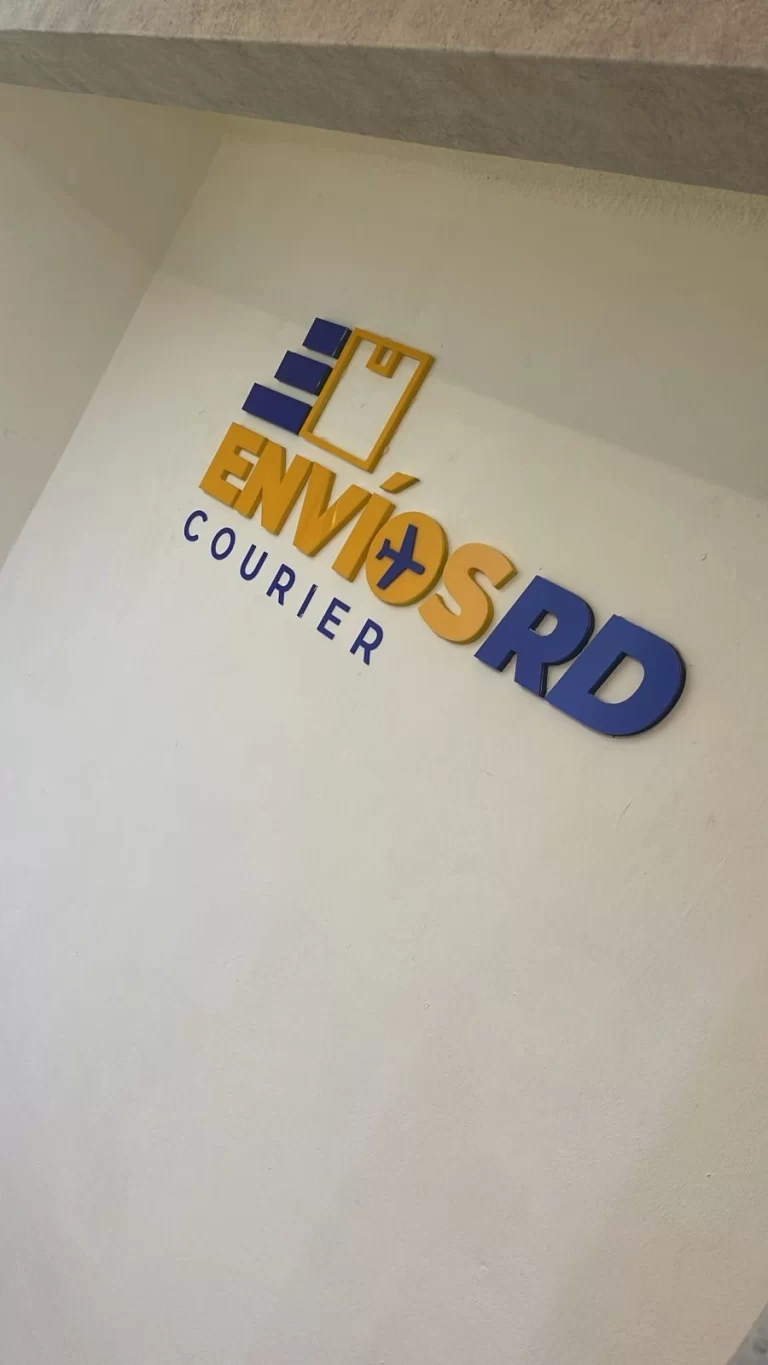 Letrero 3D Interior